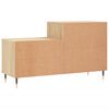 vidaXL Schoenenkast 102x36x60 cm bewerkt hout sonoma eikenkleurig