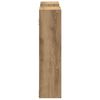vidaXL Wandschap 99x15x60 cm bewerkt hout artisanaal eikenkleurig