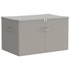 vidaXL Opbergbox 24 st Nonwoven stof 60 x 43 x 35 cm 90,3 L Grijs