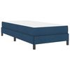 vidaXL Boxspringbed met matras Blauw 90 x 200 cm Stof