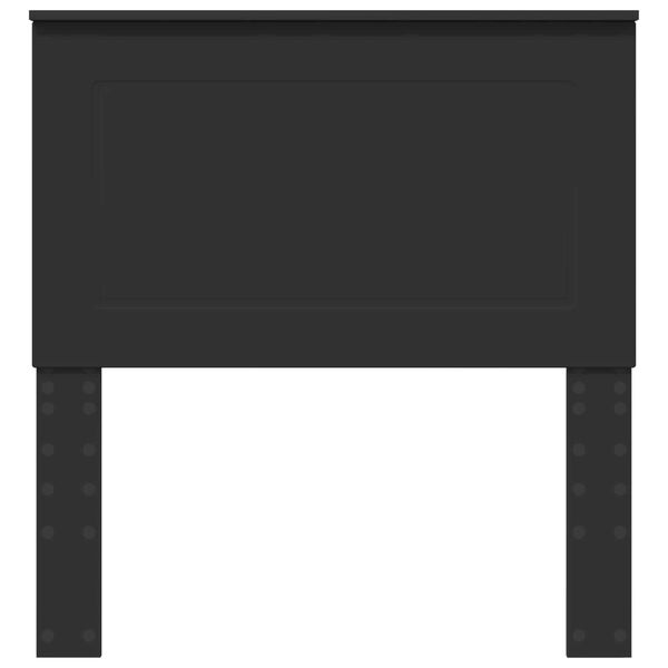 vidaXL Hoofdbord Zwarte Eik Geconstrueerd hout