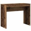 vidaXL Bureau 90x40x72 cm bewerkt hout oud houtkleurig
