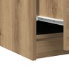 vidaXL Badkamer Kast Artisan Eiken 78 x 37 x 59 cm Bewerkt hout