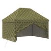 vidaXL Tent met 4 Zijwanden 2,95 x 4,1 m Leger Camouflage