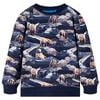 vidaXL Kindertrui 116 marineblauw