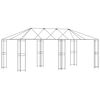 vidaXL Tuinhuisframe zonder tentdoek 6 x 3 m Zwart Staal