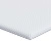 vidaXL Traagschuimmatras topper 80 x 200 cm Thick Stof-100% polyester