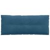 vidaXL Rugkussen Blauw 120 x 50 cm Cordstof