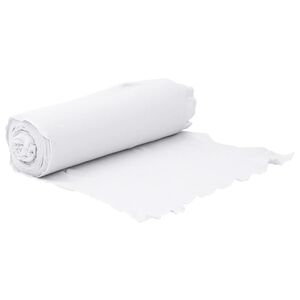 vidaXL Geotextielmembraan 1x10 m polyestervezel wit