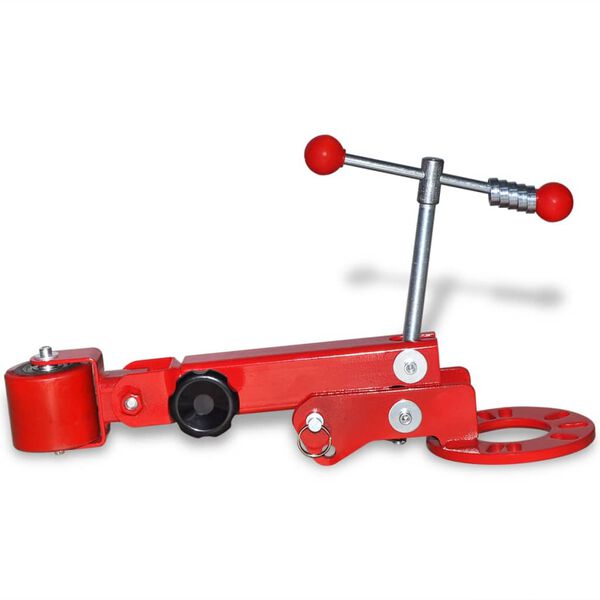 vidaXL Spatbord roller rood