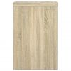 vidaXL Plantenstandaards 2 st 25x25x35 cm bewerkt hout sonoma eiken