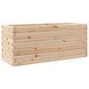 vidaXL Plantenbak 110x40x46 cm massief grenenhout