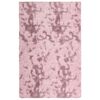 vidaXL Hoogpolig vloerkleed NAVARRA 130x200 cm polyester stoffig roze