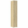 vidaXL Opbergkast smal 30x42,5x225 cm bewerkt hout sonoma eikenkleurig