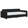 vidaXL Slaapbank met matras 90x190 cm fluweel zwart