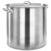 vidaXL Kookpan 71 L 45x45 cm roestvrij staal