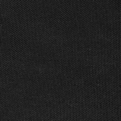 vidaXL Zonnescherm rechthoekig 3,5x5 m oxford stof zwart