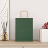 vidaXL Papieren zakken 50 st met hengsels 21x11x28 cm groen