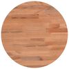 vidaXL Tafelblad rond &Oslash;30x1,5 cm massief beukenhout