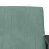 vidaXL Fauteuil Zeegroen 59 x 75 x 78 cm Fluweel