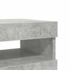 vidaXL Tv-meubelen 2 st met LED-verlichting 60x35x40 cm betongrijs