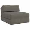 vidaXL Vouwbare Bankbed Lichtgrijs 60 x 70 x 41 cm Stof