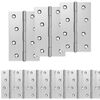vidaXL Scharnier 48 st 89 x 54 x 5 mm zilver Staal