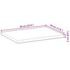 vidaXL Wandschappen 4 st zwevend 60x30x2 cm onbehandeld acaciahout