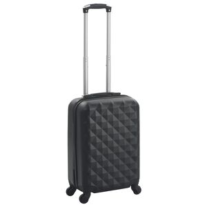 vidaXL Harde koffer ABS zwart