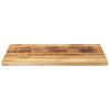 vidaXL Tafelblad rechthoekig 70x60x3,8 cm massief ruw mangohout