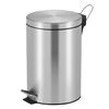 EKO Pedaalemmer Classic 20 L matzilverkleurig