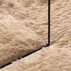 vidaXL Hoogpolig vloerkleed NAVARRA 200x290 cm polyester beige