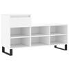 vidaXL Schoenenkast 102x36x60 cm bewerkt hout wit