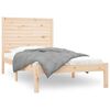 vidaXL Bedframe massief hout 90x200 cm