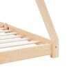 vidaXL Kinderbedframe massief grenenhout 90x200 cm