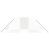 vidaXL Tuinkas met stalen frame 8 m² 4x2x2 m