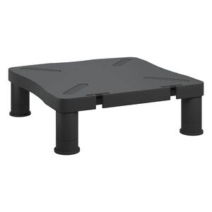 vidaXL Monitorstandaard 33,5x34x10,5 cm zwart