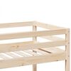 vidaXL Stapelbed massief grenenhout 90x190 cm