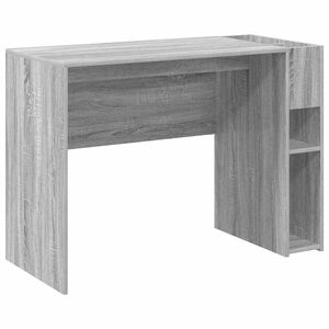 vidaXL Bureau Grijs Sonoma Bewerkt hout 109 x 50 x 78 cm