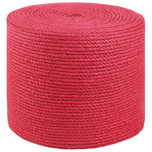 vidaXL Jute Touw 8 mm Rood 100% Tossa jute