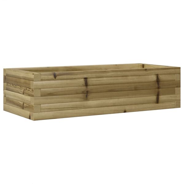 vidaXL Plantenbak 90x40x23 cm ge&iuml;mpregneerd grenenhout