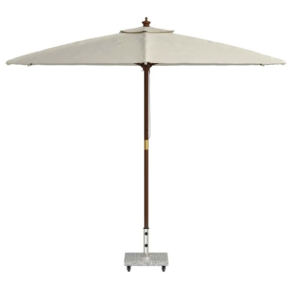 vidaXL Parasolvoet Grijs 45 x 45 x 45 cm Graniet