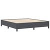 vidaXL Boxspringbed Donkergrijs 180 x 200 cm Fluweel