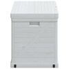 vidaXL Tuinbox 420 L lichtgrijs