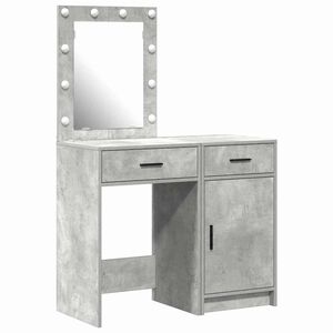 vidaXL Plafondtafel 2 st Grijs 50 x 41 x 135 cm Bewerkt hout