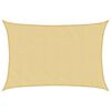 vidaXL Zonnezeil 3x2 m 100% polyester oxford zandkleurig