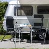 Campart Travel Campingstoel 2 stuks "Napoli" Antraciet 68x43,5x120 cm
