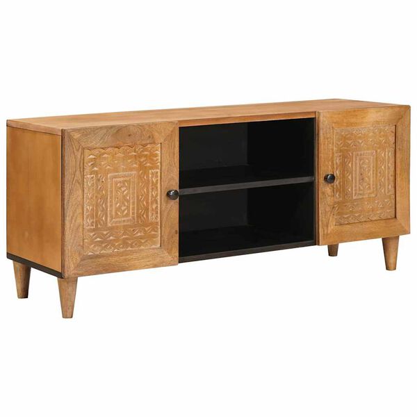 vidaXL TV Eenheden Licht Bruin 105 x 33 x 46 cm Massief Mango Hout