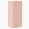 vidaXL Bestandenkast Roze 45,5 x 42 x 106,5 cm Koudgewalst Staal