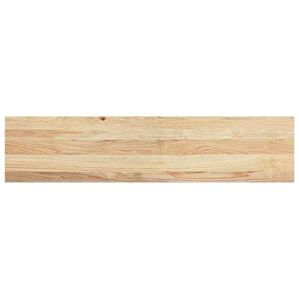 vidaXL Traptreden 4 st 110x25x2 cm onbehandeld massief eikenhout